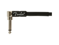 Fender 0990820025 Professional Series Straight to Right Angle Instrument Cable - 10 foot Black image 2
