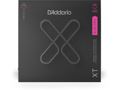 D'Addario XTB45130 XT Nickel Plated Steel Bass Guitar Strings - .045-.130 Regular Light Long Scale 5-string image 3
