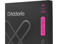 D'Addario XTB45130 XT Nickel Plated Steel Bass Guitar Strings - .045-.130 Regular Light Long Scale 5-string image 4
