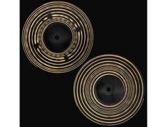 Meinl Cymbals Classics Custom Dark Micro Stack Mini Hi-hats image 3