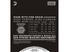 D'Addario XL Chromes Flatwound Bass Guitar Strings -.040-.100, Custom Light, Long Scale image 3
