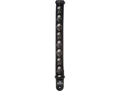 D'Addario Alchemy Guitar Strap - Muted Skulls image 2