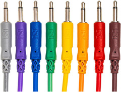 Hosa CMM-830 Eurorack Patch Cables 8-pack - 1 foot (Assorted Colors) image 2