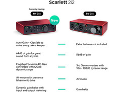Focusrite Scarlett 2i2 4th Generation image 2
