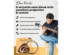 Dean Markley 2004 VintageBronze 85/15 Bronze Acoustic Guitar Strings - .012-.054 Medium Light image 3