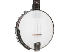 Gold Tone CC-100+ Cripple Creek Acoustic-electric Banjo - High Gloss Vintage Brown image 3