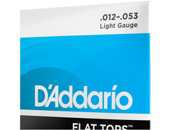 D'Addario EFT16 Flat Tops Phosphor Bronze image 4