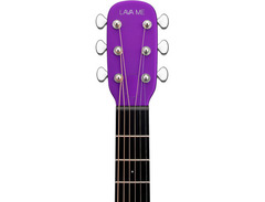 Lava Music Me 4 Carbon Fiber 38" Acoustic-Electric Guitar With Airflow Bag Purple image 3
