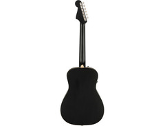 Fender California Malibu Special Acoustic-Electric Guitar Matte Black image 2
