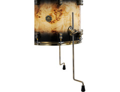 PDP Concept Limited Mapa Burl 4-piece Shell Pack - Mapa Burl to Black Burst Lacquer image 4