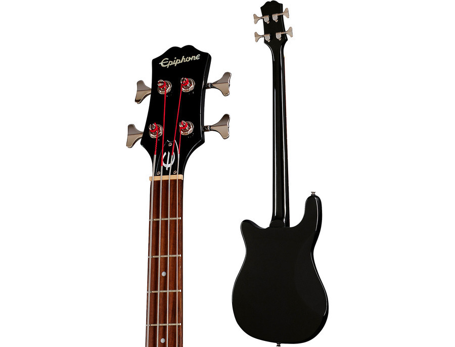 綺麗 Epiphone Embassy bass Black Epiphone Guitars Graphite Black Embassy Bass Electric Guitar