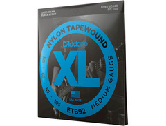 D'Addario ETB92 XL Nylon Tapewound Bass Guitar Strings - .050-.105 Medium Long Scale image 3