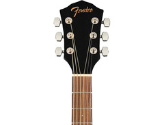 Fender Fa-135Ce Concert Acoustic-Electric Guitar Black image 3