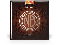 D'addario Nb1256 Nickel Bronze Light Top Med Bottom Acoustic Strings image 3