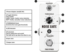 Rowin LEF-319 Noise Gate image 2