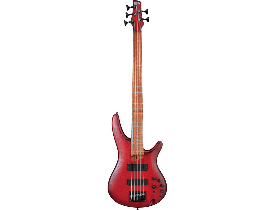 ibanez sr505E 5弦ベース Ibanez SR505E 5-String Electric Bass Guitar - Blackberry Sunburst