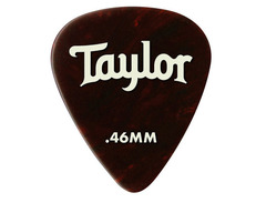 Taylor Celluloid 351 Guitar Picks 12-pack - Tortoise Shell .46mm image 2