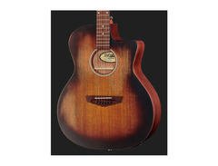 D'Angelico Premier Gramercy LS Acoustic-electric Guitar - Aged Mahogany image 4