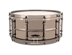 Ludwig Universal Black Brass Snare Drum - 6.5 x 14-inch - Polished image 4