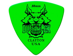 Clayton Duraplex Delrin Rounded Triangle Picks .88 mm image 2