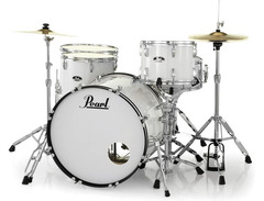 Pearl Roadshow RS525WFC/C 5-piece Complete Drum Set with Cymbals - Pure White image 4