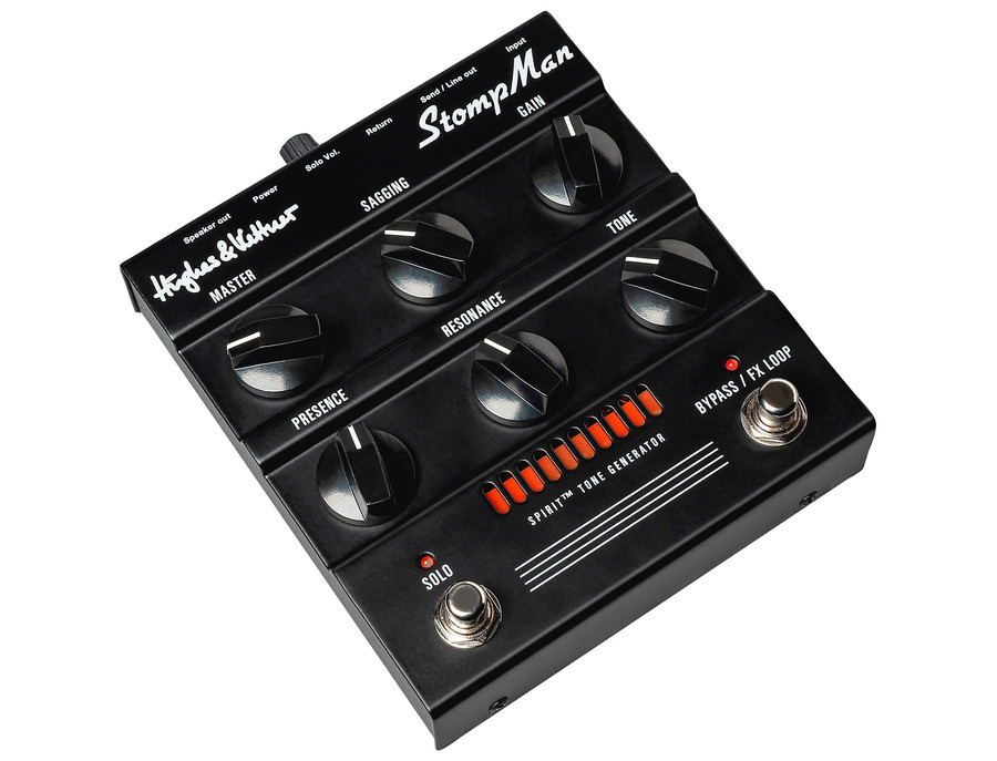 Hughes & Kettner StompMan ギターエフェクター Hughes & Kettner's StompMan is a full-fledged guitar amp in a pedal