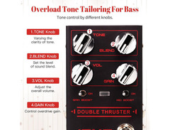 Joyo R-28 Double Thruster Bass OD image 2