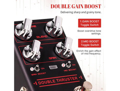 Joyo R-28 Double Thruster Bass OD image 3