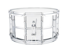 Ludwig Supralite Steel Snare Drum - 8 x 14-inch - Polished image 3