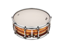 Ludwig Raw Bronze Snare Drum with Tube Lugs - 5 x 14-inch - Raw Patina image 3
