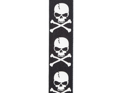 D'Addario Cross Bone Skull Guitar Strap image 2