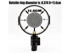 Antique Vintage Classic Cinema Theater Auditorium Speech Live Vocal 25mm Big Diaphragm Condenser Microphone image 2