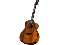 Luna Guitars Luna Vineyard Koa Bevel Grand Auditiorium Acoustic-electric Guitar - Gloss Natural image 2