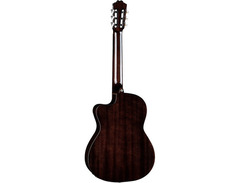 Dean Espana Classical Acoustic-Electric Guitar Black Burst image 2