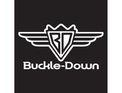 Buckle-Down Guitar Strap - Stripe Black Gold image 2