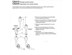 Tama CSA15 Cymbal Stacker image 3