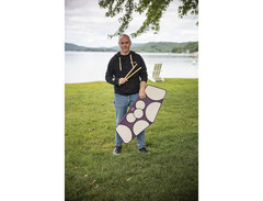 Vic Firth Heavy Hitter Quadropad - Small with Rim image 3