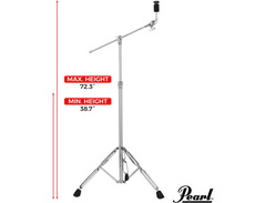 Pearl BC820 820 Series Boom Cymbal Stand image 3
