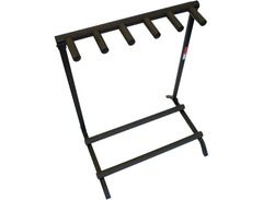 Proline Stands Proline PLMS5 5-Guitar Folding Stand Black image 4