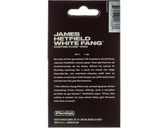 Dunlop James Hetfield White Fang Signature Flow Pick image 4