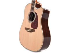 Takamine G Series GD71CE Dreadnought Cutaway Acoustic-Electric Guitar Natural image 2