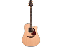 Takamine G Series GD71CE Dreadnought Cutaway Acoustic-Electric Guitar Natural image 4