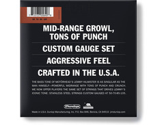 Dunlop Lemmy Kilmister Signature Stainless Steel Bass Strings (50-105) image 2