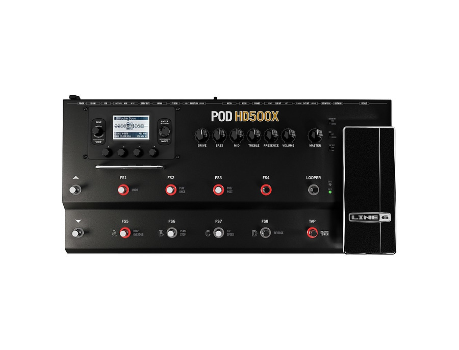 Line 6 POD HD500X - ranked #21 in Multi Effects Pedals | Equipboard
