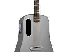 LAVA MUSIC ME 4 Carbon Fiber 36" Acoustic-Electric Guitar With Airflow Bag Space Grey image 4
