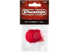 Dunlop Big Stubby 1.0mm Red Guitar Picks image 4