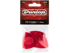 Dunlop Stubby Triangle 1.5mm Red Guitar Picks image 4