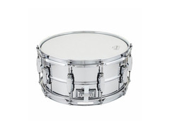 Ludwig Chrome-over-brass Snare Drum - 6.5 inch x 14 inch, Polished Chrome with Chrome Hardware image 3
