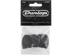 Dunlop Nylon Big Stubby 2.0mm Grey Guitar Picks image 4