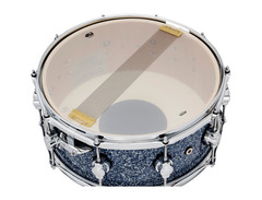 DW Design Series Snare Drum - 6 x 14 inches, Blue Granite, Limited Finish image 4